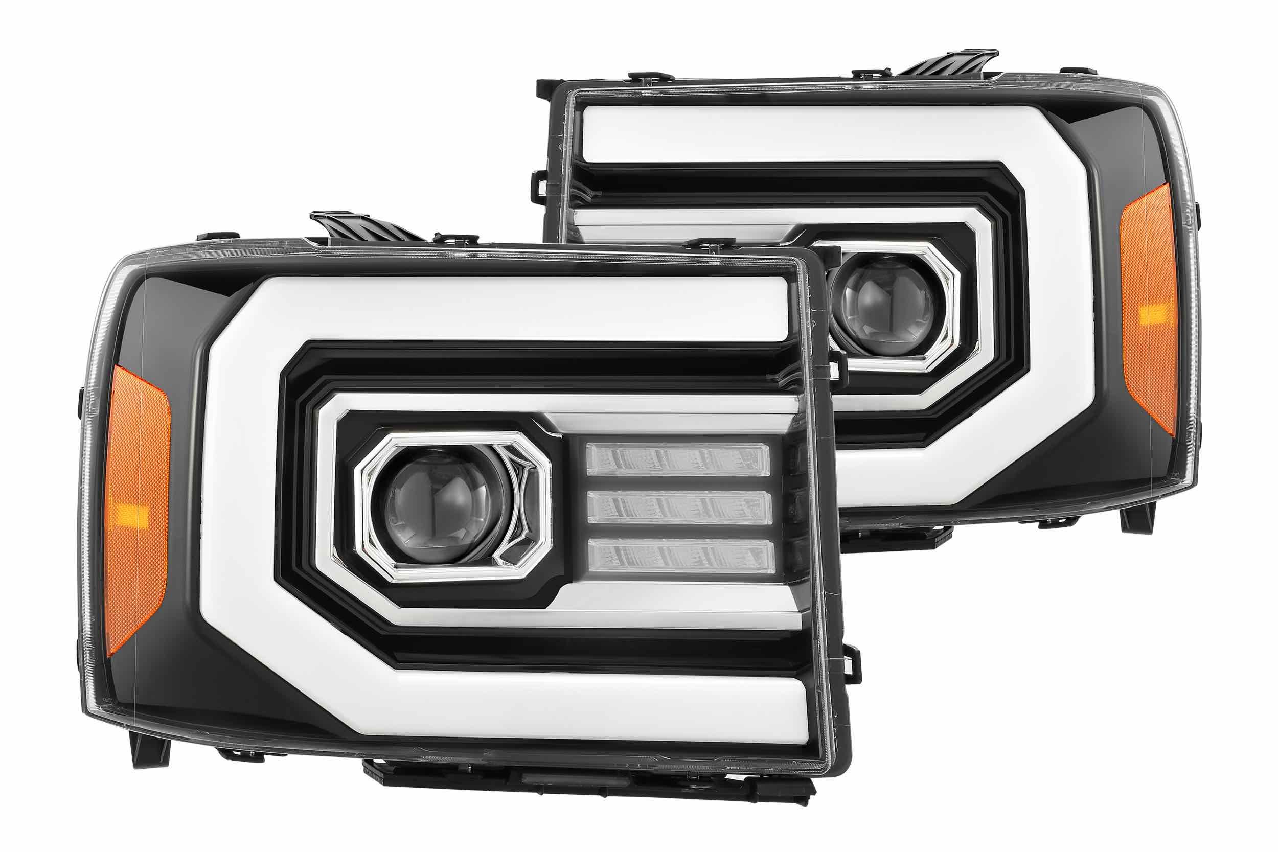 GMC Sierra (07-13): Alpharex Pro Halogen Headlights 880604